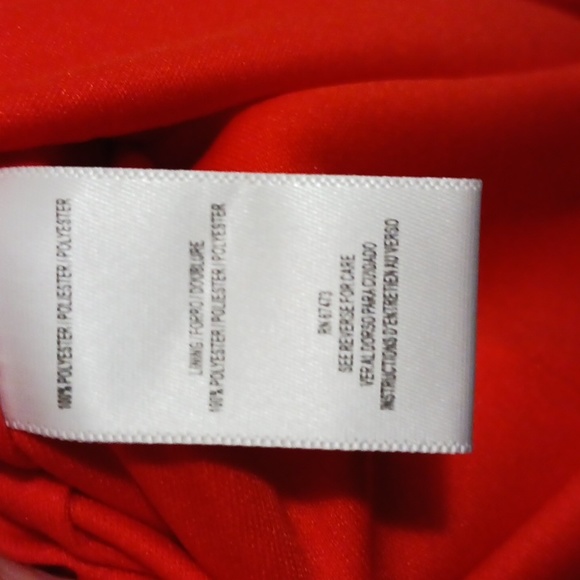 Taylor lined sun dress - mini halter tie - S - orange floral - Picture 8 of 10